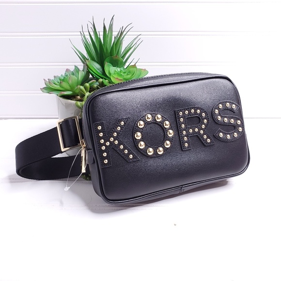 michael kors studded belt bag